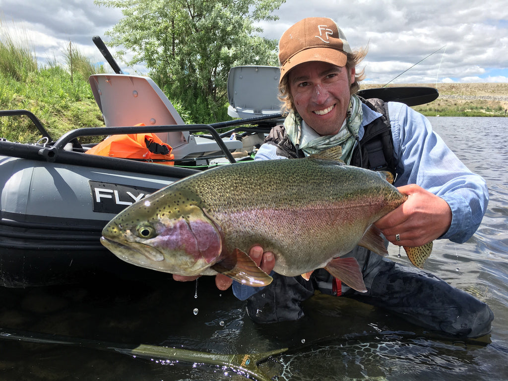 Fly Fishing Pro Doug McKnight, Endorses The Flycraft Inflatable Fishing Boat