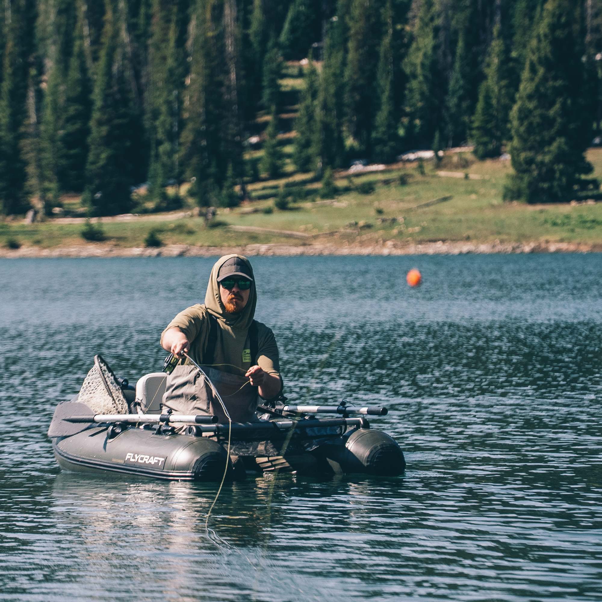Flycraft’s Inflatable Fishing Float Tube: Patrol (1-Man)