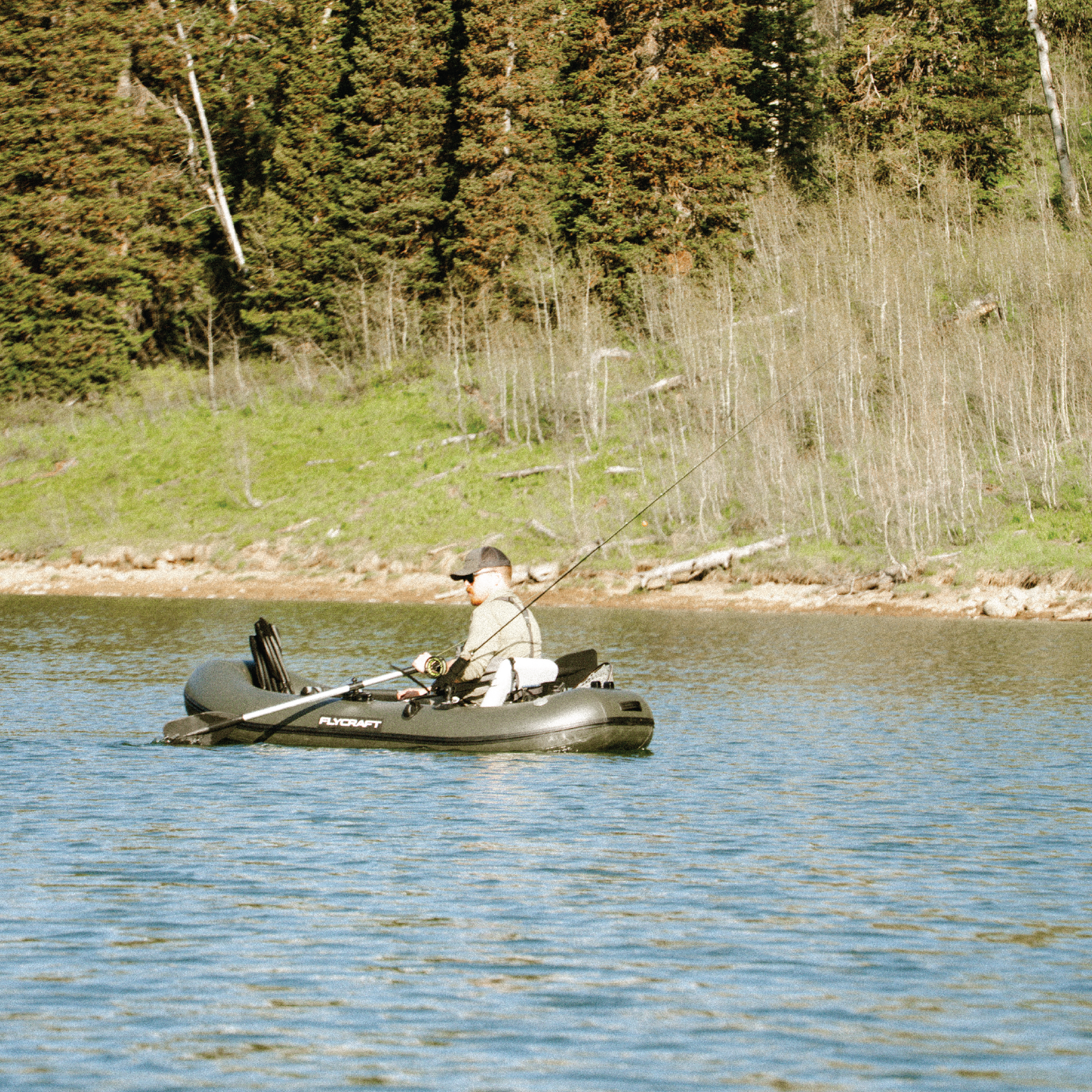 Flycraft's Inflatable Fishing Boat: Recon (1-Man)