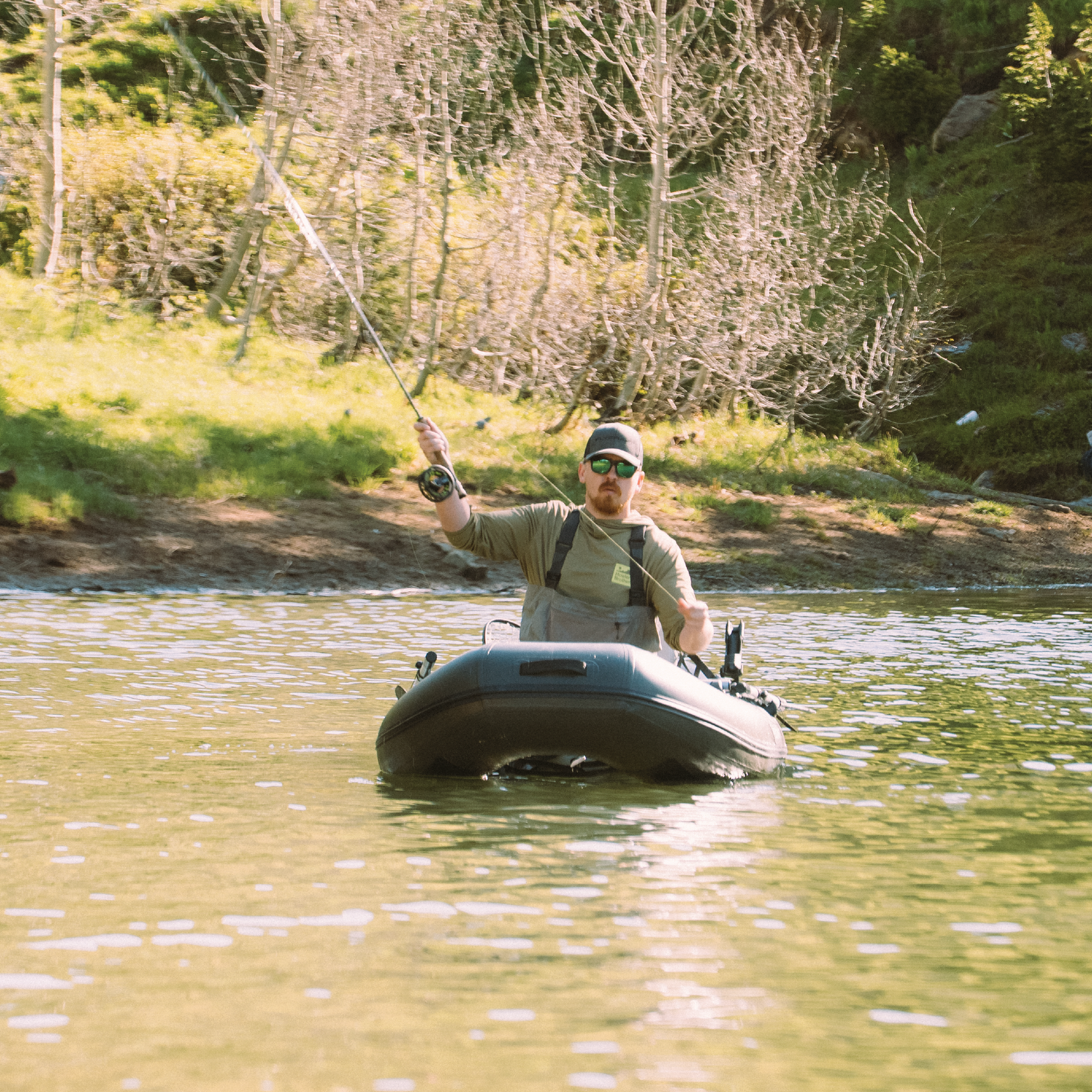 Flycraft's Inflatable Fishing Boat: Recon (1-Man)