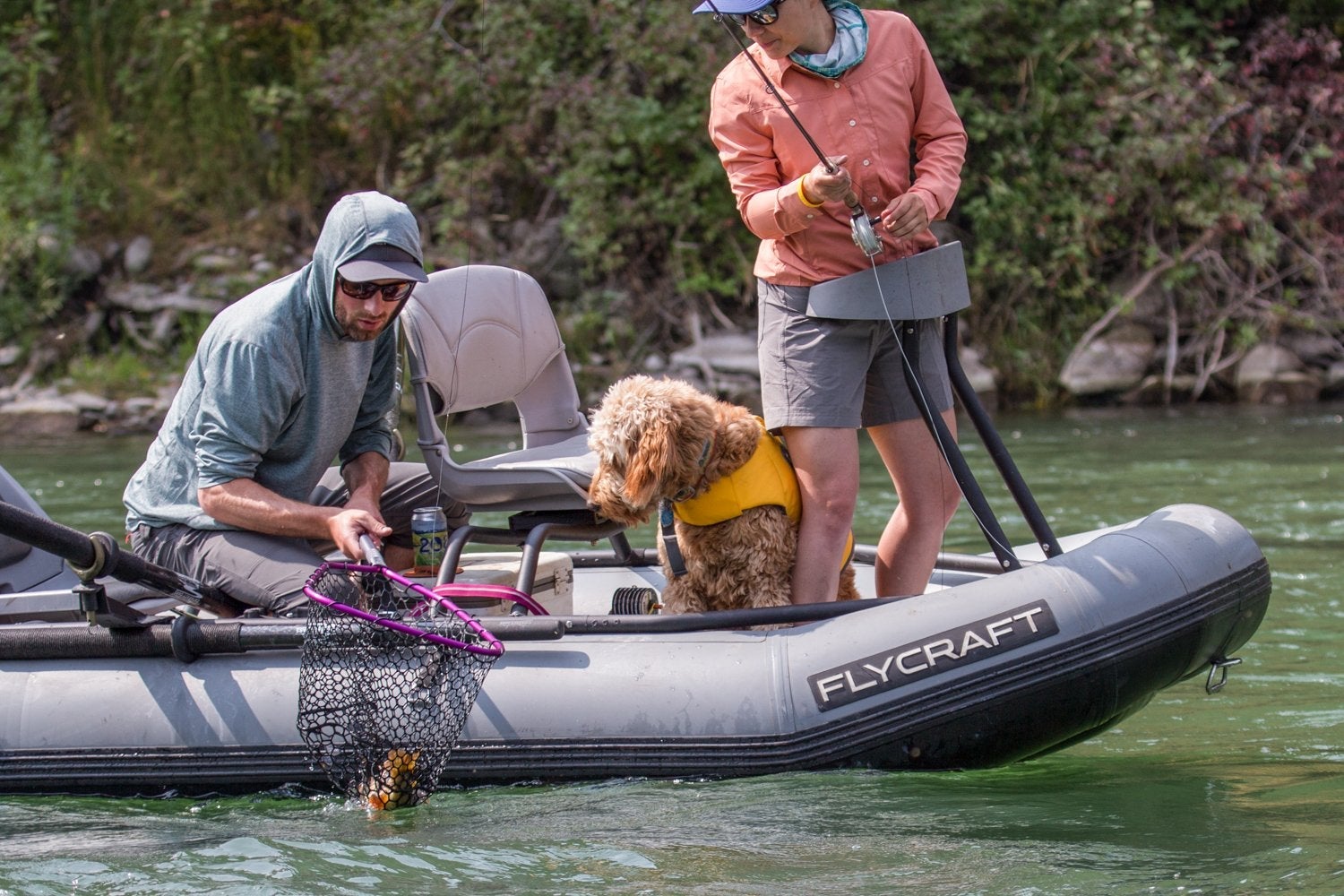 Flycraft’s Inflatable Fishing Boat: Guide Pro Package (3-Man)