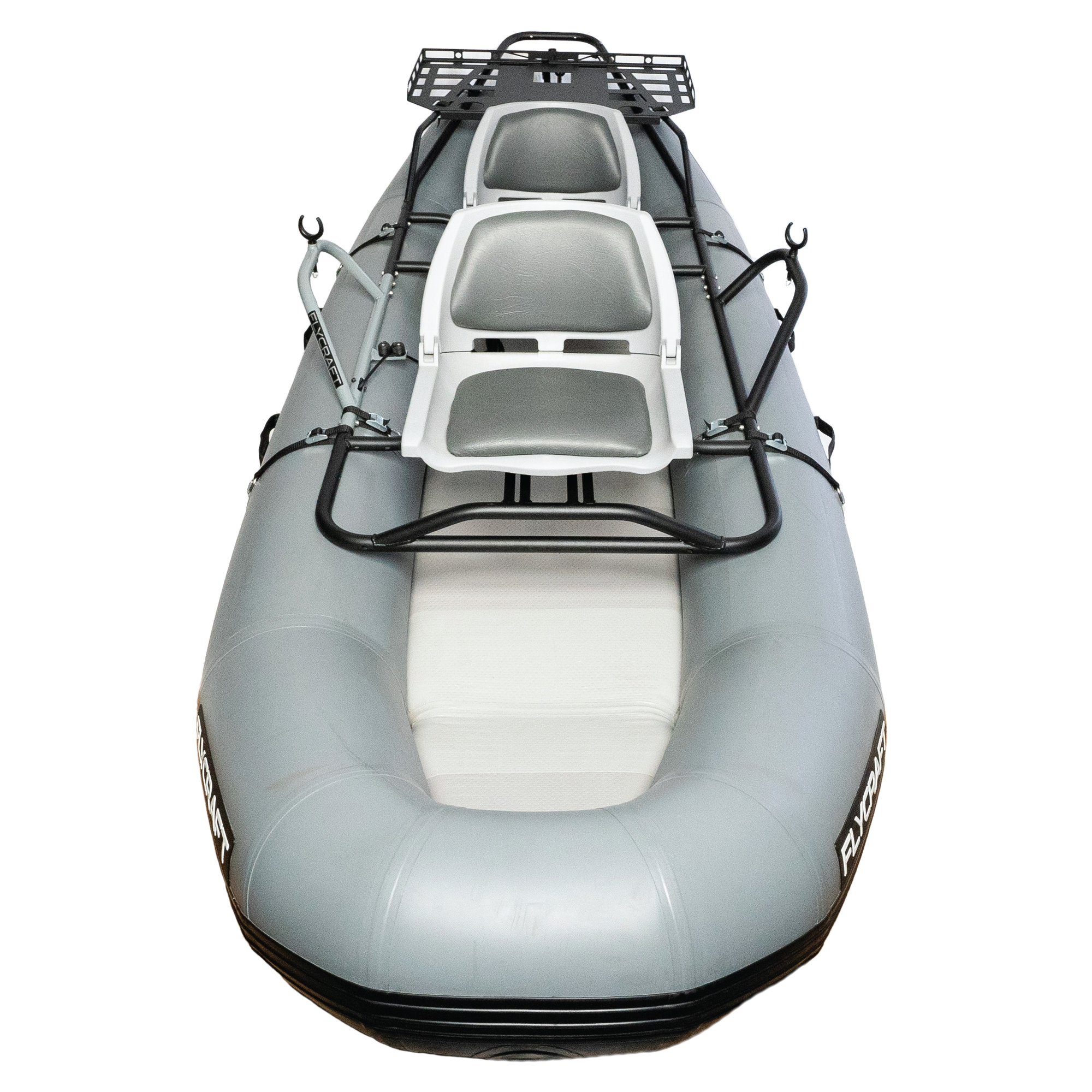Flycraft’s Inflatable Fishing Boat: Stealth 2.0 Fish Package (2-Man)