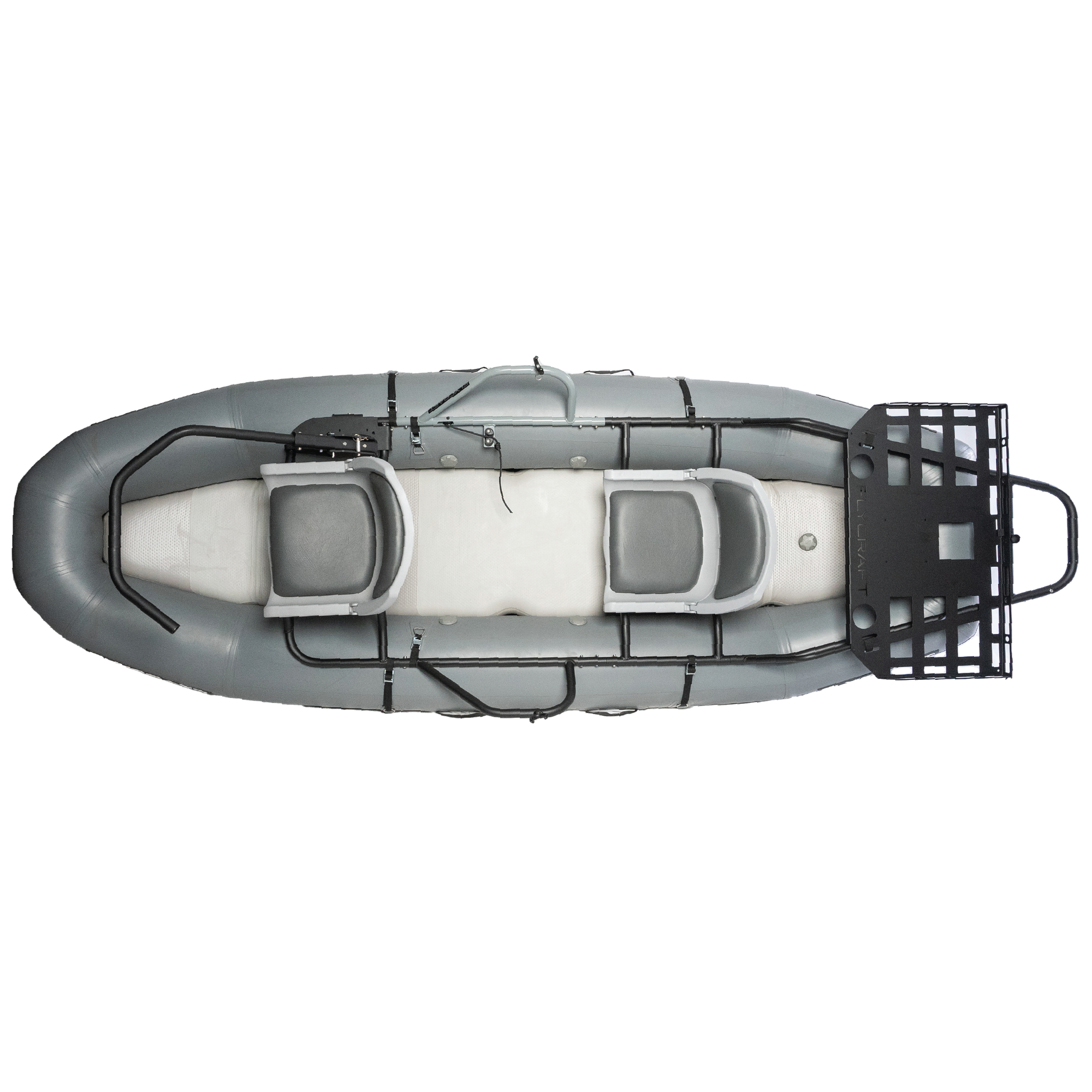 Flycraft’s Inflatable Fishing Boat: Stealth 2.0 Pro Package (2-Man)