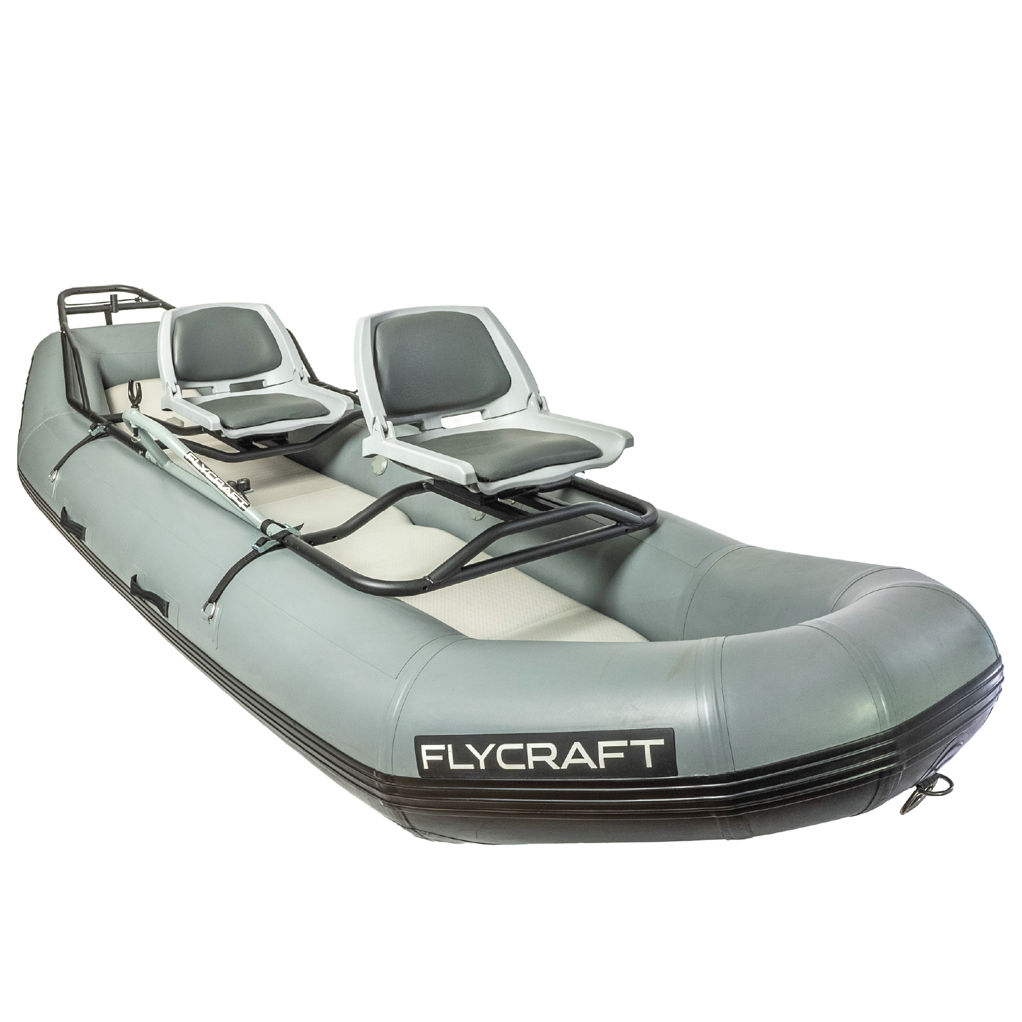 Flycraft’s Inflatable Fishing Boat: Stealth 2.0 Base Package (2-Man)