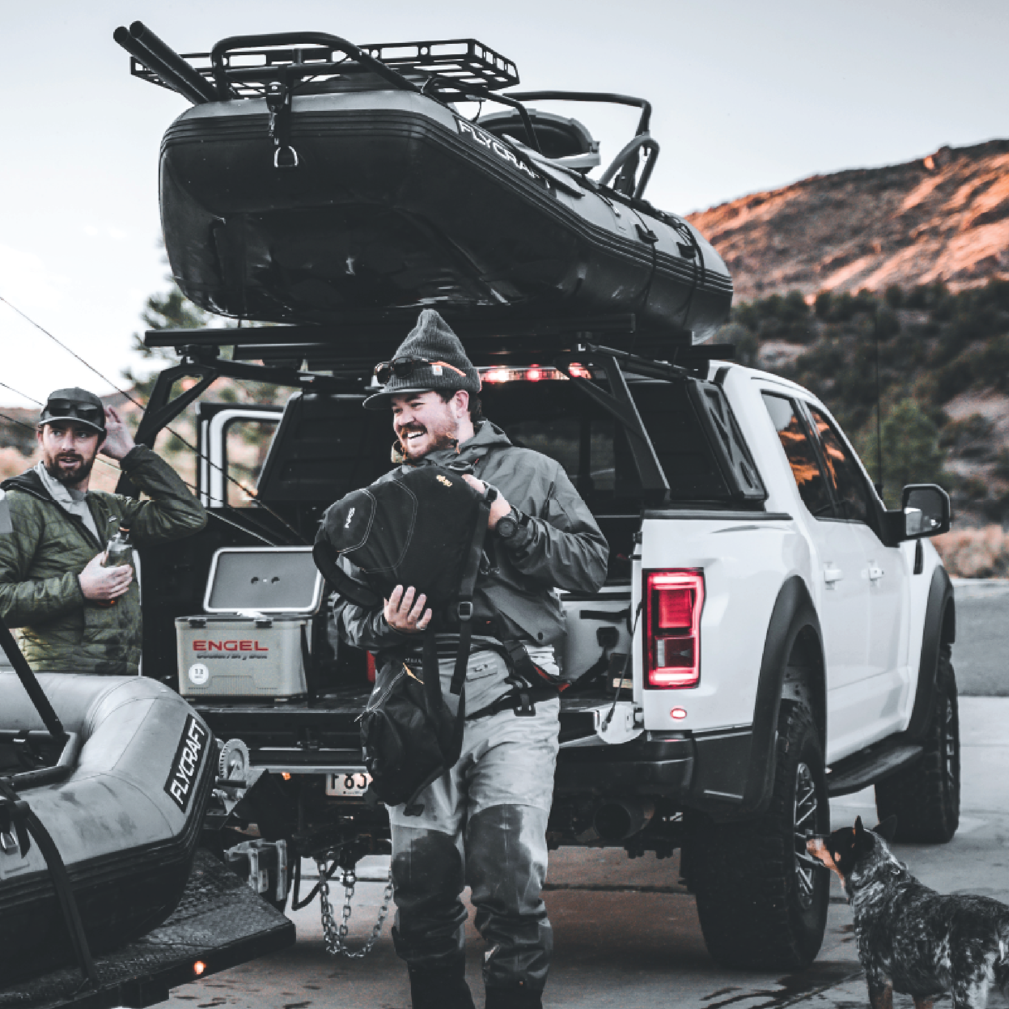 Flycraft’s Inflatable Fishing Boat: Stealth 2.0 Fish Package (2-Man)