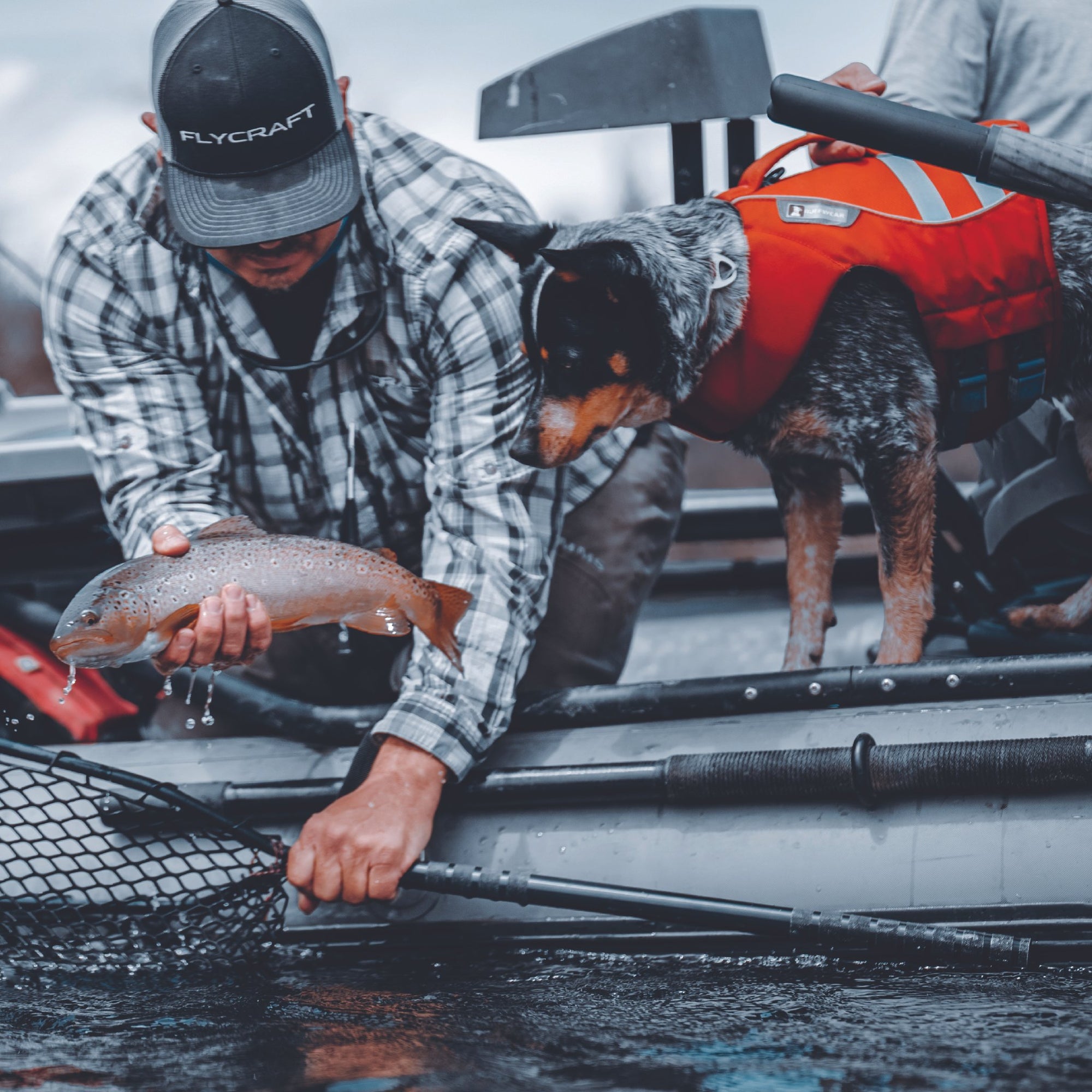 Flycraft’s Inflatable Fishing Boat: X Pro Package (2 or 3-Man)