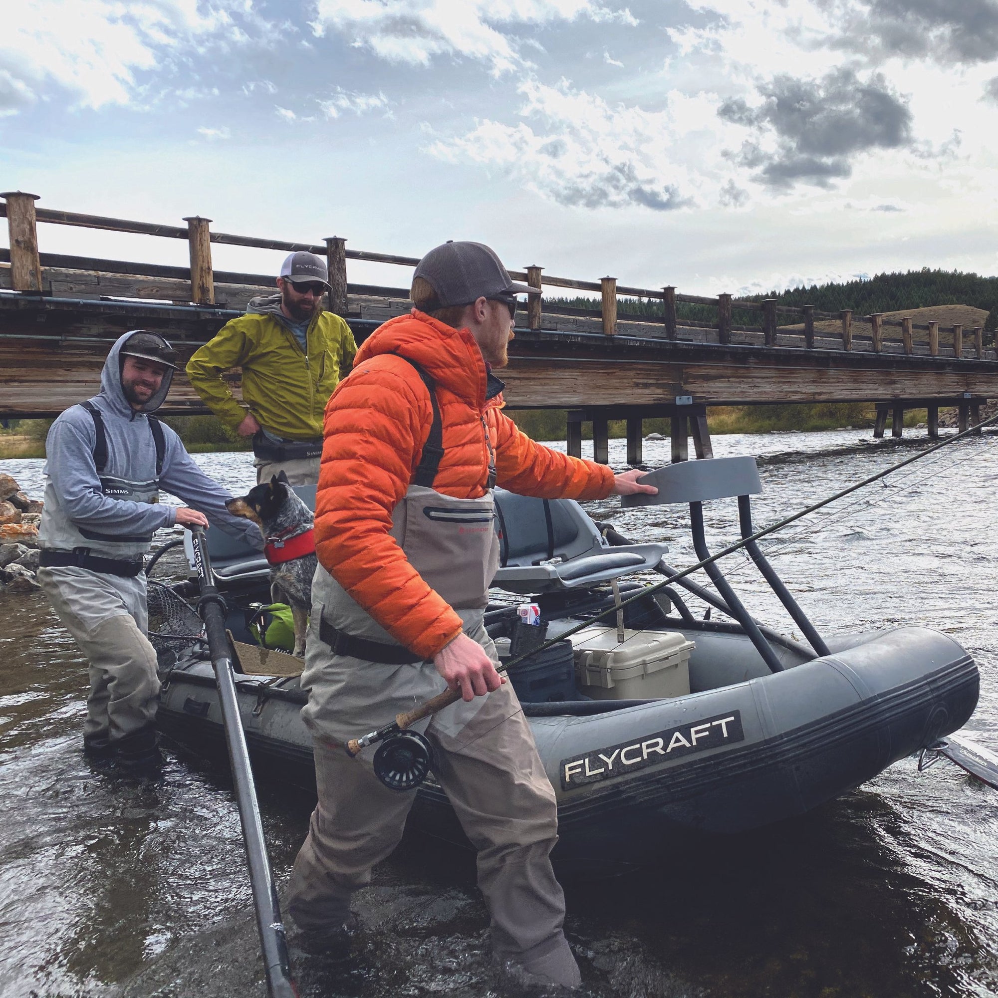 Flycraft’s Inflatable Fishing Boat: X Fish Package (2 or 3-Man)