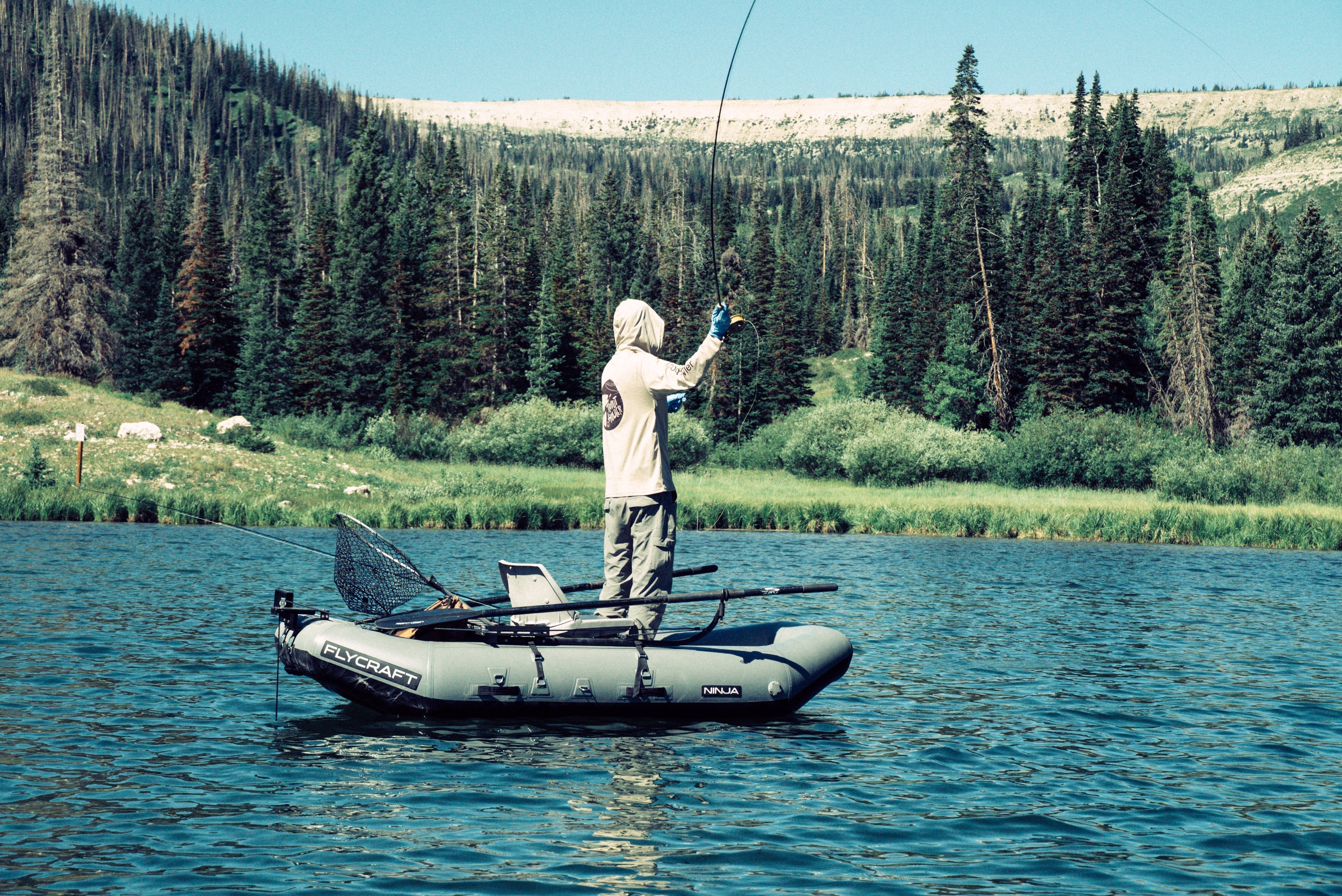 VIDEO: Flyfishing High Country Lakes in the Flycraft Ninja with
