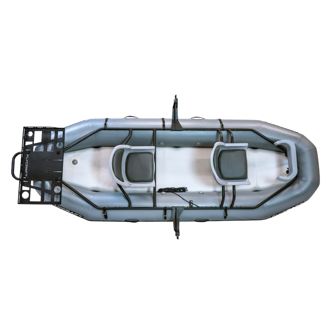 Flycraft’s Inflatable Fishing Boat: X Fish Package (2 or 3-Man)