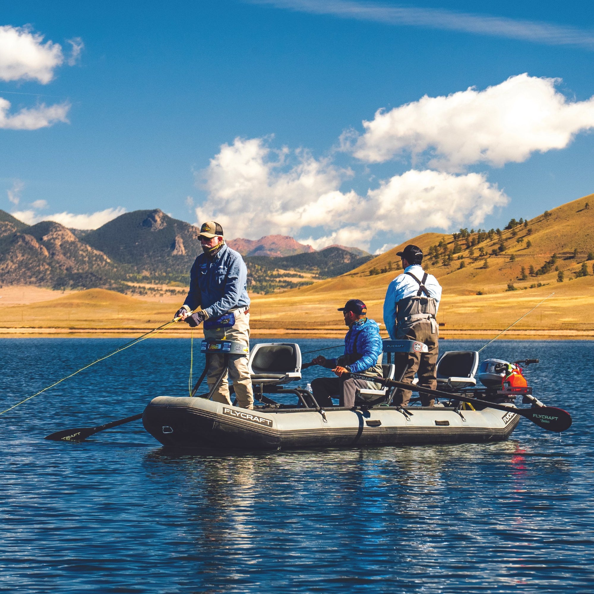 Flycraft’s Inflatable Fishing Boat: Guide Base Package (3-Man)
