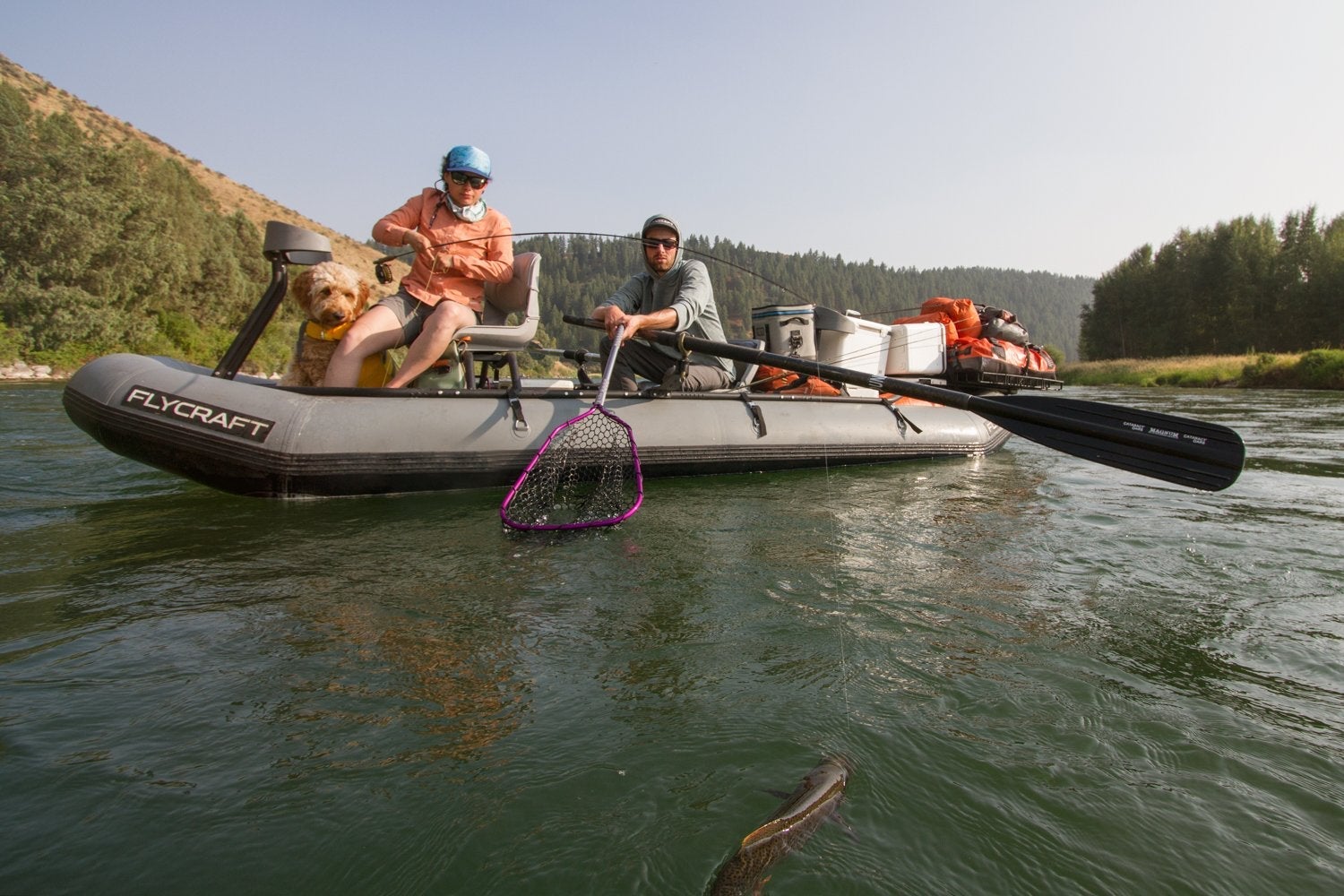 Flycraft's Inflatable Fishing Boat: Guide Fish Package (3-Man) - FLYCRAFT  USA
