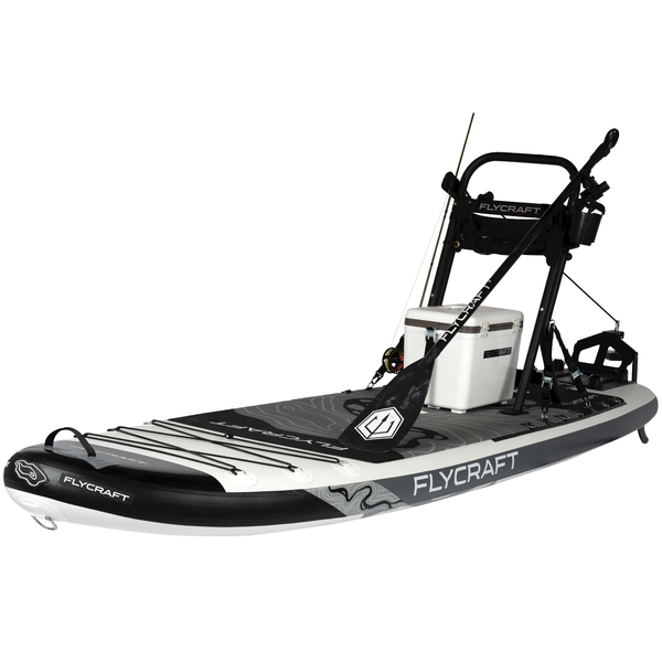 fish stalker paddle board accessories Flycraft Stand Up Paddle Board SUP Fishing Package