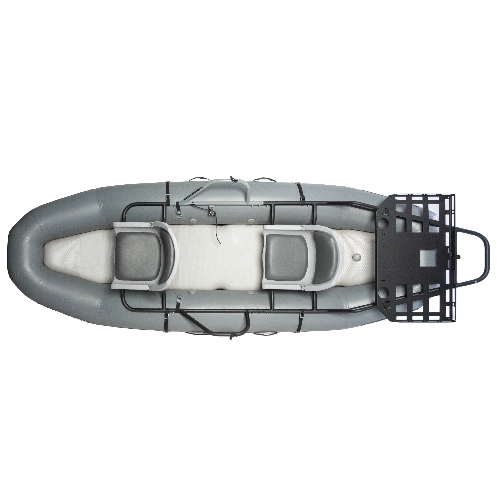 Flycraft’s Inflatable Fishing Boat: Stealth 2.0 Fish Package (2-Man)