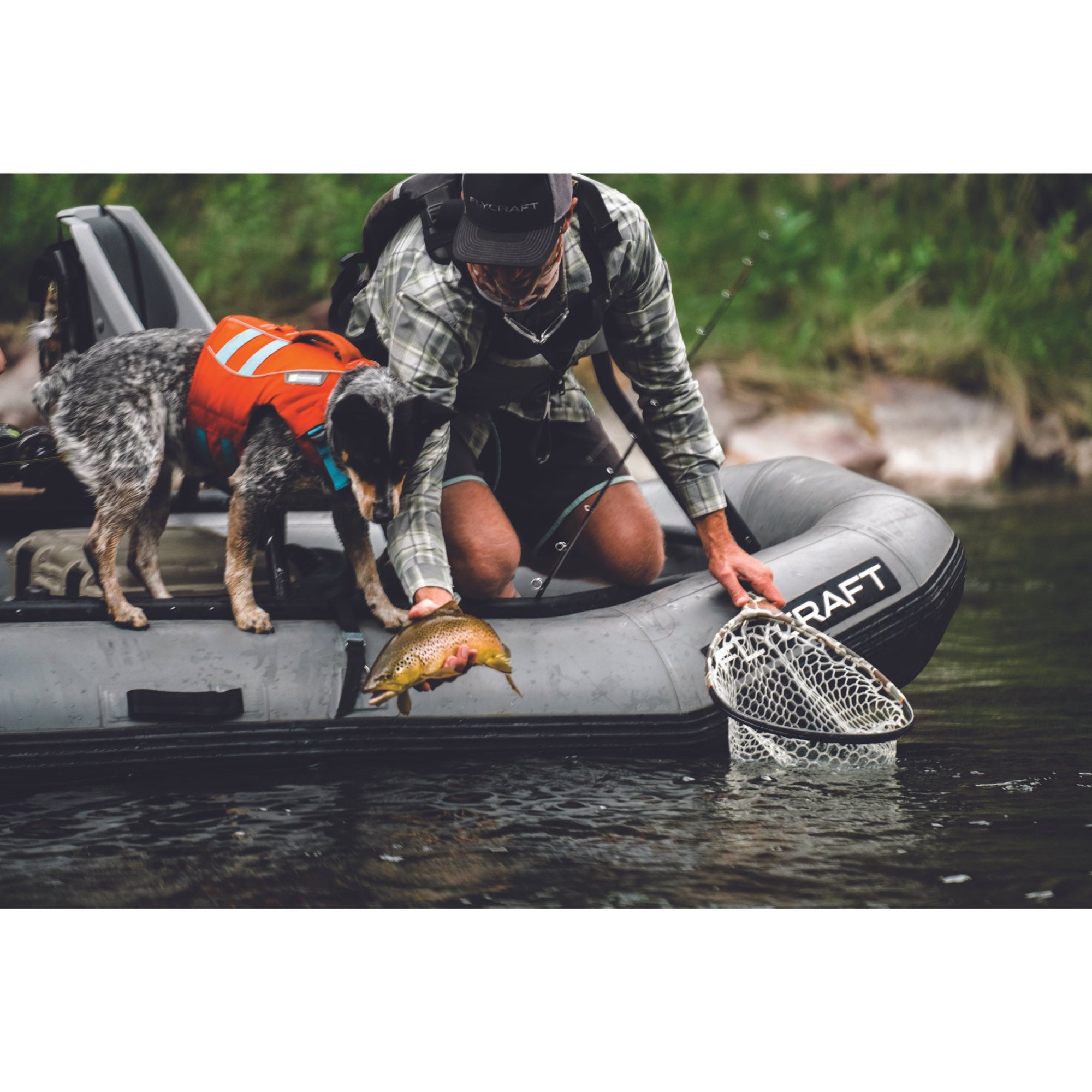 Flycraft's Inflatable Fishing Boat: X Base Package (2 or 3-Man) - FLYCRAFT  USA